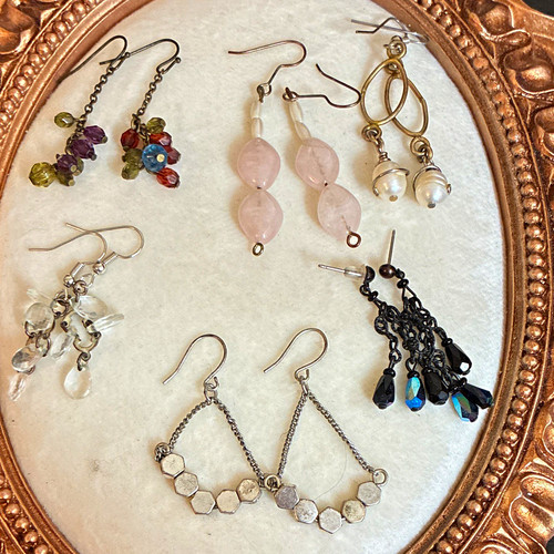 Lot pairs dangle drop - lot, dangle/drop